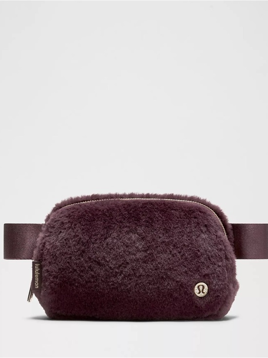 lululemon athletica Handbags - lululemon athletica Plush Crossbody Belt Bag in Plum